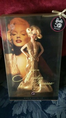 marilyn monroe barbie 50th anniversary